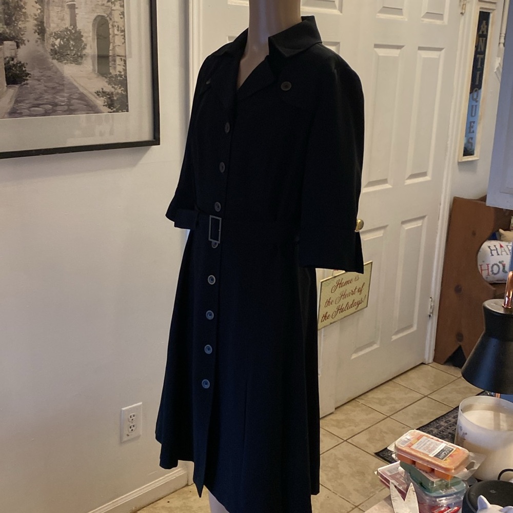 Talbots trench dress sb - Picture 4 of 11
